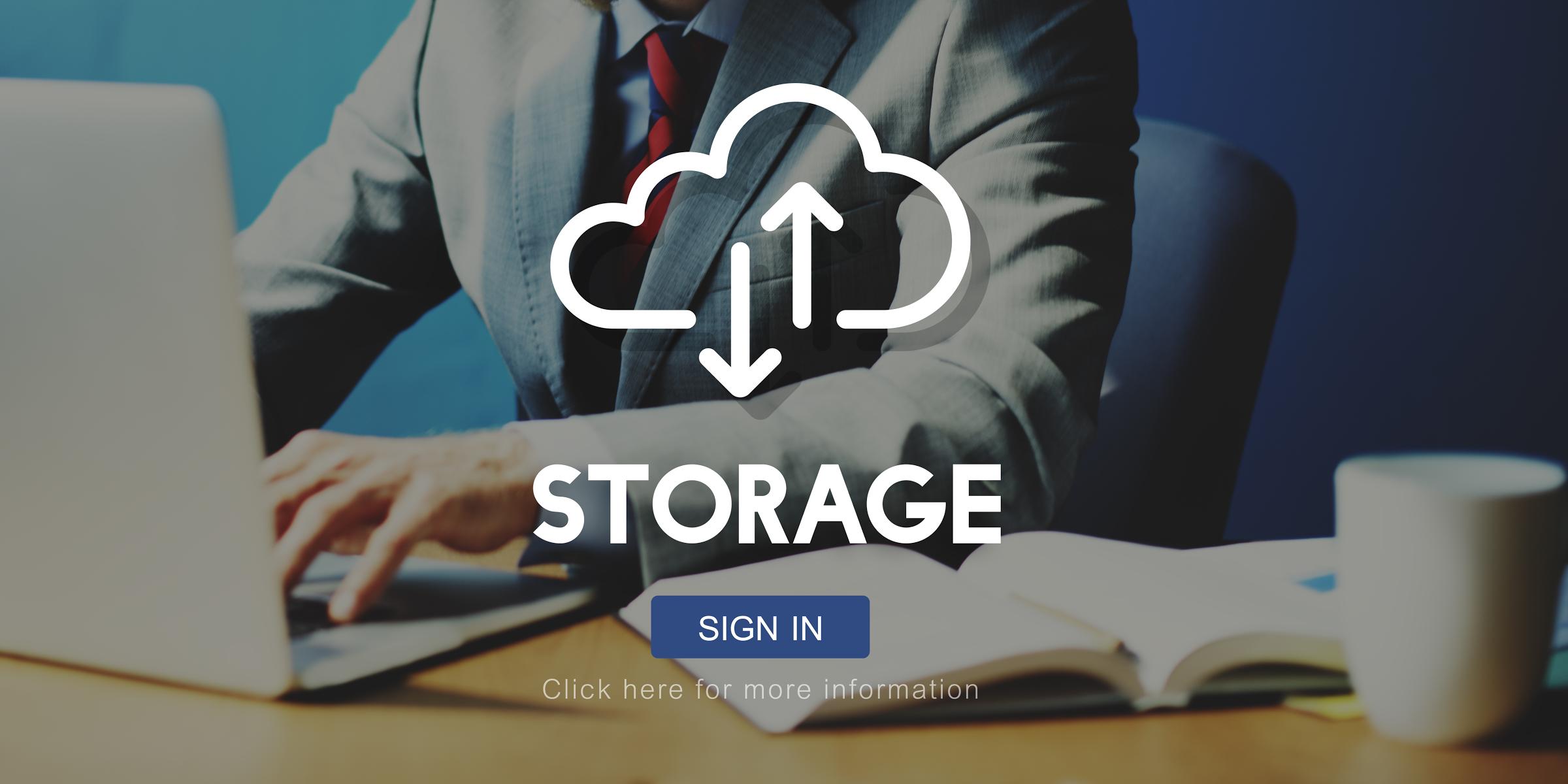 cloud storage sign in page